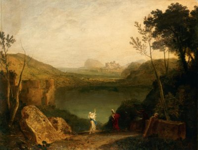 Aeneas and the Sibyl, Lake Avernus by Joseph Mallord William Turner